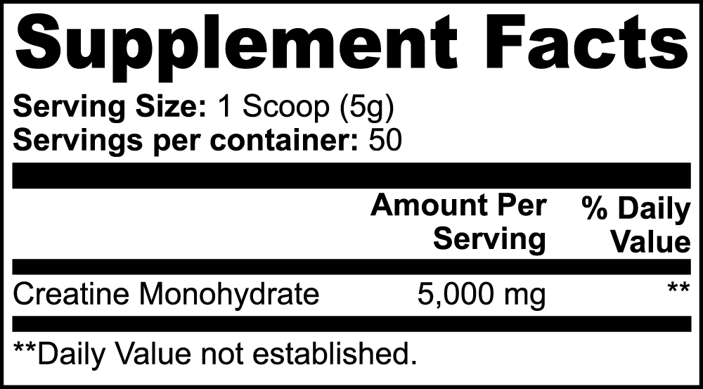 Black-Ops Creatine Monohydrate