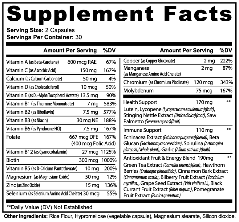 OMNI-SPEC Complete Multivitamin