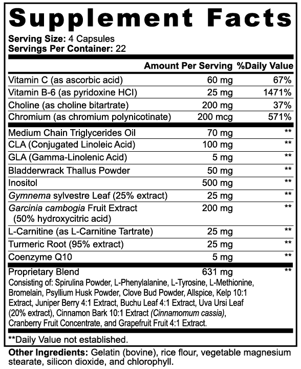 THERMOBARIC Fat Burner with MCT